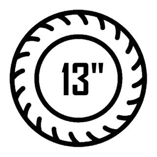 13"