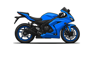 Tyres - Motorcycle on road