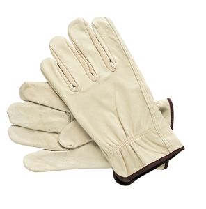 gloves, leather heavy duty all sizes