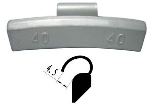 Mixed bag PB clip on mag weights (150pcs)