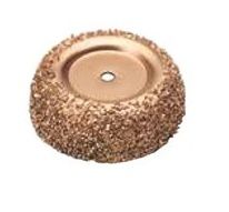 4" cup rasp 16 grit 3/8 in arbour hole