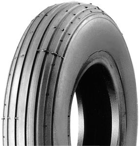 300x4 4pr grey tyre ribbed tread K301 260x85 - T0