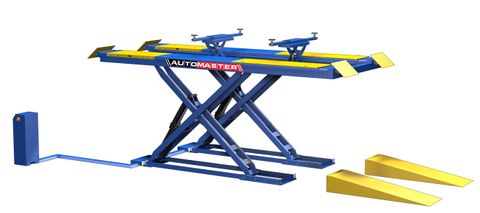 Automaster 5.0T align scissor lift with twin jacking beams