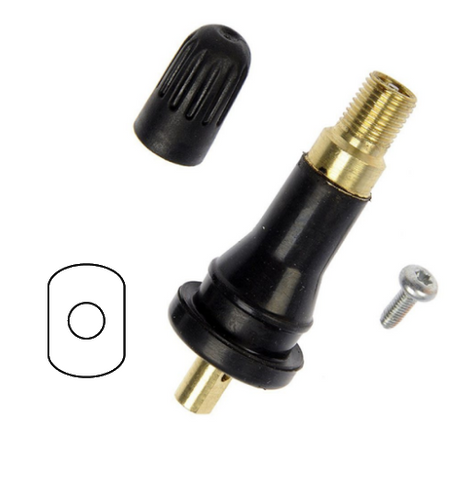 snap in TPMS valve parallel key