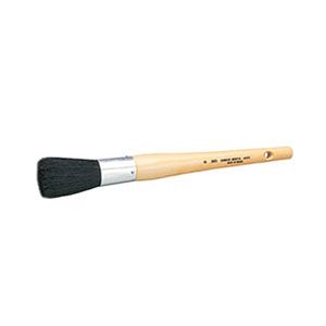 lube brush wooden handle
