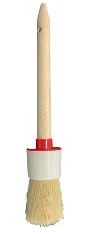 lube brush wooden handle - 240mm long