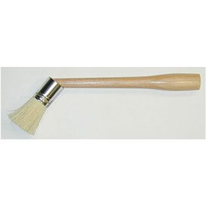 lube brush wood handle - angled USA