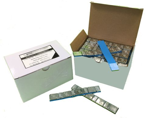 ecobalance 5/10gm FE unpainted stick on -100strips/6kg