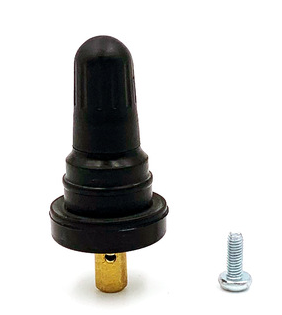short snap in TPMS valve parallel key - based on TR412