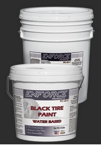 Black tyre paint 5 gal 10:1 concentrate Enforce