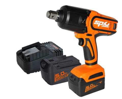 SP 3/4dr cordless impact wrench kit 18v 1100N-m sp tools