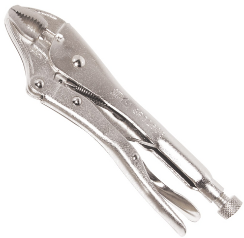 locking pliers curved jaw 250mm sp tools