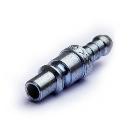 8mm hose barb insert to 1/4" ARO Plug male