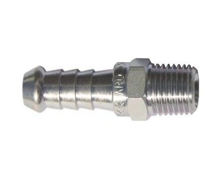 10mm hose barb insert > 1/4" male thread BSP