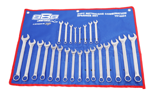 24pc R & OE spanner set 888 series metric/sae sp tools