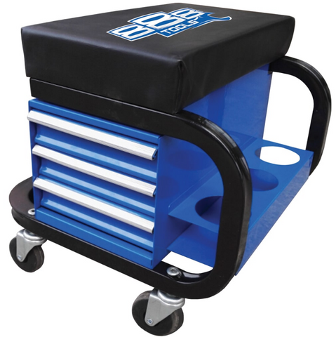 workshop roller seat with storage 888 series, sp tools