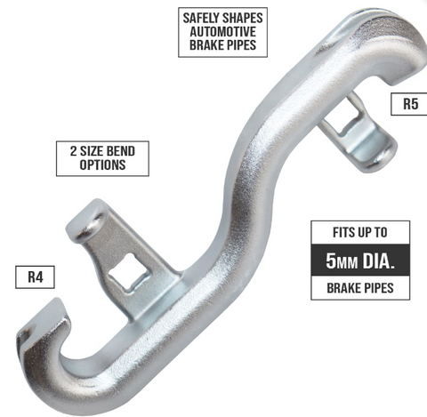 brake pipe bending tool up to 5mm - sp tools