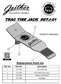 TRAC tyre jack Gaither Tools