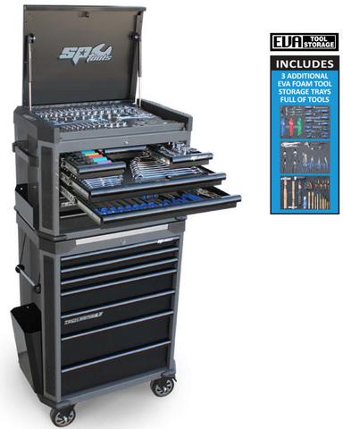 408pc tool kit - tech series master technician kit - SP tools