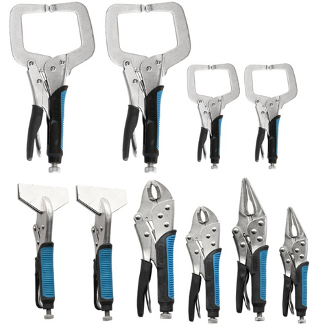 10piece locking plier set sp tools