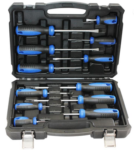 12pc premium screwdriver set  phillips / slotted sp tools