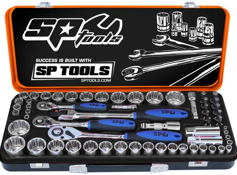 1/4, 3/8, 1/2"dr 59 pc socket set metric sp tools