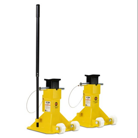 Esco 22 Ton  EZ-Wheel jack stands (pair)