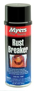 myers rust breaker spray (freezer spray)
