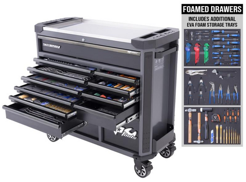 369pc tool kit met/sae diamond black - SP tools