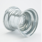 8 in rim 175mm galvanized wide 4 stud 4x100 (4x4)