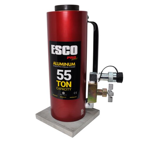 Esco 55 Ton Tall Air/Hyd Aluminium Jack (10" stroke)