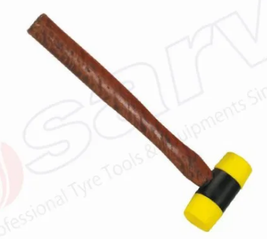 non marking wheel weight hammer double sided