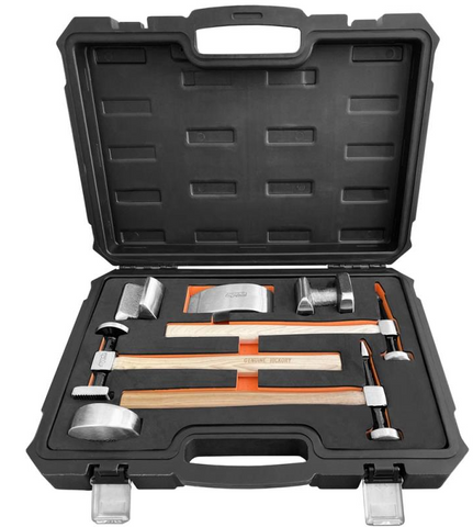 panel beating set 7pc in case - sp tools