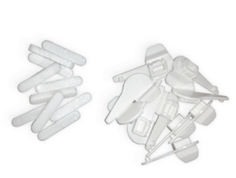 Corghi t/changer plastic insert kit white top/bottom