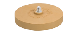 90mm caramel wheel with q/c arbour