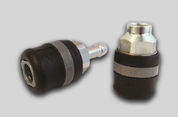 prevost safety coupler grey band 3/8" ARO compatible 3/8" F BSP