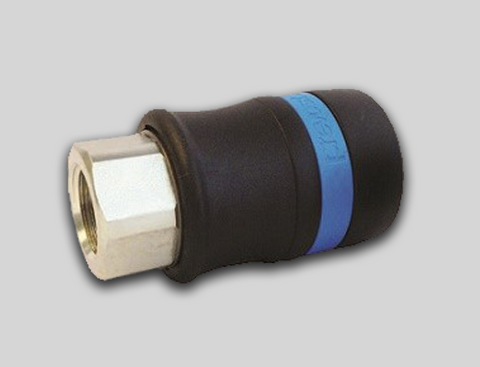 prevost safety coupler blue band 1/2" ARO compatible 1/2" F BSP