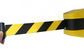 reractable magnetic barrier tape, 5 metre