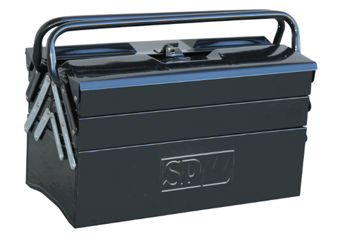 cantilever tool box, 5tray, 15ltr - sp tools