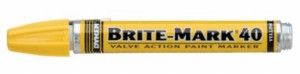 brite-mark valve action paint marker