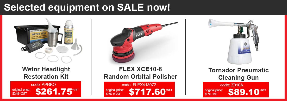 Selected Equipment on SALE now!