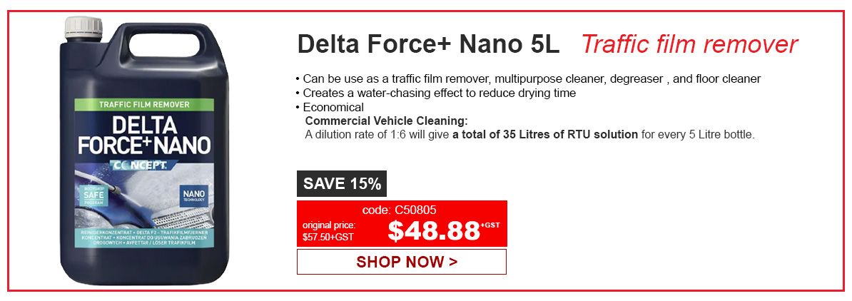 Concept Delta Force+Nano Traffic Film Remover 5L