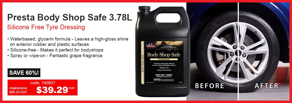 Presta Body Shop Safe Tyre Dressing