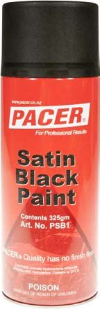 BLACK PAINT AEROSOL