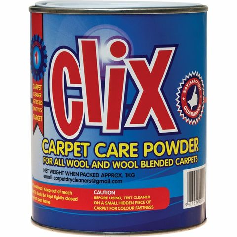 CLIX CARPET CLEANING POWDER 1KG
