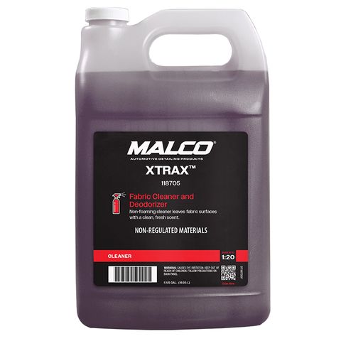 MALCO XTRAX&trade; FABRIC CLEANER & DEODORIZER 3.78L