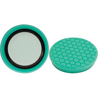 GREEN POLISH FOAM PAD HEX CUT