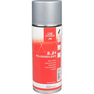 CAR SYSTEM S.21 SILVER WHEEL PAINT 400ML AERO