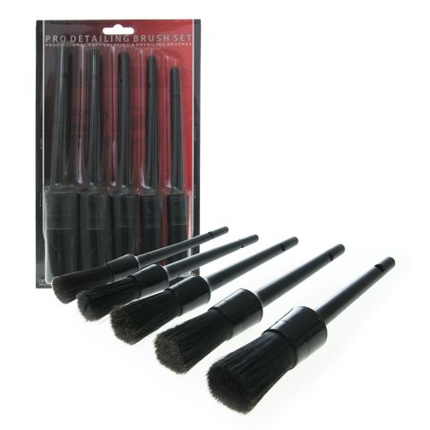 PRO DETAILING BRUSH SET (5 PC)