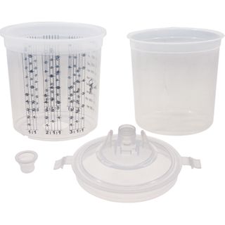 600ML PACER CUPS 125 MICRON (BOX 50)